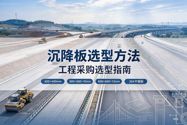 美兰沉降板选择方法