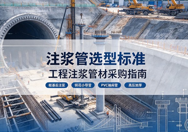 美兰注浆管选型标准